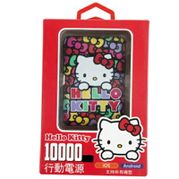 小禮堂 Hello Kitty 方形雙孔行動電源 隨身充 行動充 充電器 5000Ah (彩 蝴蝶結)