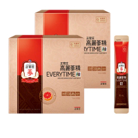 【正官庄】高麗蔘精EVERYTIME 柚 2盒組-10mlx30入/盒(葡萄柚風味/清爽果酸/6年根)