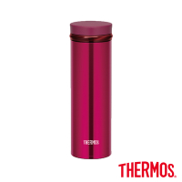 THERMOS膳魔師 超輕量不鏽鋼真空保溫杯0.5L(JNO-500)-BGD(酒紅色)