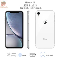 Unlock Original iPhone XR RAM 3GB ROM 64GB/128GB Mobile Phone LTE 6.1inch Hexa Core IOS Fingerprint Face ID NFC Apple Smartphone