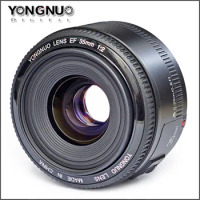 YONGNUO 35mm YN35mm F2 Full Frame Lens Wide-Angle Fixed Prime Lens for Canon EF Mount 600D 1000D For Nikon D3000 D5200 D800 D70s