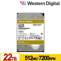 WD 金標 22TB 3.5吋 7200轉 企業級硬碟 WD221KRYZ