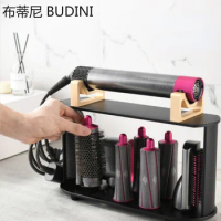 Suitable for Dyson Airwrap Styler Organizer Hair Curler Stand Storage Rack for Curling Wand Barrels Brushes Bathroom Accessories