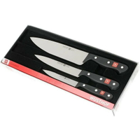 【序號MOM100 現折100】WUSTHOF KNIFE SET 3PC GOURMET 三叉牌 三件刀具組 #1125060307【APP下單9%點數回饋】