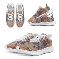 INSTANTARTS Running Shoes For Women Australian Aboriginal Kangaroo Aboriginal Art Design Sneakers Girls Tennis Shoes Chaussure