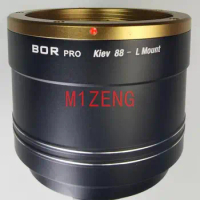 kiev88-LT Adapter ring for kiev 88 mount lens to Leica T LT TL TL2 SL CL m10-p Q(typ 116) panasonic s1 S1H/R s5 sigma fp camera