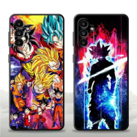 Anime Dragons Son Balls Phone Case for Samsung Galaxy A52 A72 A12 A13 A14 A21s A22 A23 A24 5G Silicone Black Soft Cover