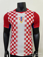 2026 USA-Canada-Mexico World Cup Croatia jersey sports competition team uniform breathable quick-dry