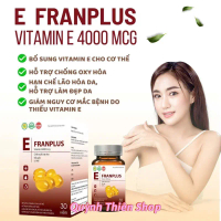 (Mua 1 tặng 3) Vitamin E Franplus 4000 (hộp 30 viên)_Hỗ trợ làm đẹp da