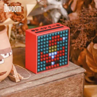 Divoom Timebox Pixel Wireless Bluetooth Speaker Red Intelligent Music Clock Alarm Programmable LED Display Portable Speaker