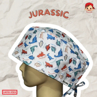 Head Cap / Topi Bedah / Surgical Cap / Nurse Cap / Scrub Hat DS-395 Jurassic