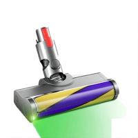 Laser Floor Brush For Dyson V11 V15 V10 V8 V7 V10 Slim V12 Laser Soft Suction Head LED Floor Brush Accessories