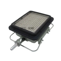 With grill Infrared ceramic gas stove camping grill barbecue gas barbecue burner portable camper heater