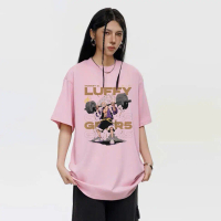 Áo Thun One Piece Luffy Gear5 2 Tay Ngắn ATT0803202503 100% Cotton, Nhiều Màu