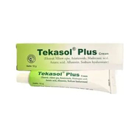 Tekasol Plus Cream 10 g - Krim Bekas Luka Menyamarkan Keloid