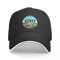 GSOVIBES Sticker Design - Rainbow lettering, Greensboro Skyline Baseball Cap Vintage New In The Hat Mens Tennis Women's