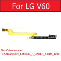 Signal Antenna Fingerprint Board For LG V60 ThinQ LM-V600 SIM Card Adapter Holder USB Charger Charging Power Volume Flex Cable
