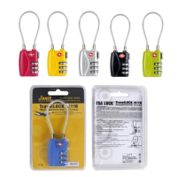 Tsa Customs Lock TSA Certification Combination Padlock for Zipper Bag Lockset Travel Luggage Suitcase Code Changeable Metal