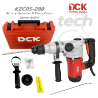 Mesin Bor Tembok Bobok Beton SDS Plus Rotary Hammer Demolition 800W DCK KZC05-28B KZC 05-28 B