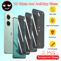 3Pcs Anti Spy Tempered Glass For Oneplus ACE Pro V2 Nord CE3 CE2 CE 3 2 Lite Nord 2T N30 N20 N10 N300 N200 Privacy Cover Screen