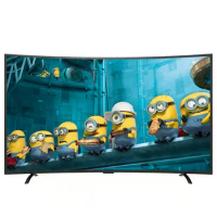 Large size Curved screen 4K LED television wifi TV 55 65'' inch Smart TV Android system led Television TV