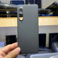 Carbon Fiber Case For Sony Xperia5 IV Case Phone Ultra-thin Aramid Fiber Protctive Case For Sony Xperia5 iv Phone Accessory