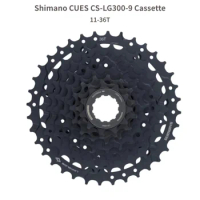 Shimano CUES CS-LG300 9 Speed 11-36T/11-41T/11-40T MTB Linkglide Cassette Freewheel