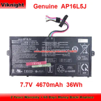 Genuine AP16L5J Battery AP16L8J for Acer Spin 1 114-32N Sf514-52t-53pj Swift 5 SF514-52T-59ZV SF514-52T-50AQ N19Q10 7.7V 36Wh