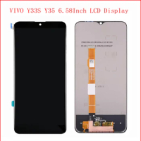 6.58inch Lcd For VIVO Y35 Y74S V2009A Y76 Y33S V2109A Y72T V2164A Y77E T1 5G V2166BA T2X LCD Display Touch Screen Digitizer