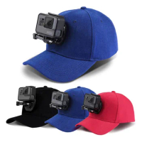 Sport Camera Strap Mount Hat Cap for Gopro Hero 8 7 5 SJCAM SJ7000 SJ6000 M20 Eken H9 H9R H8 Pro Yi 4K SOOCOO