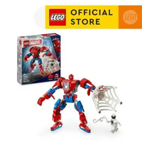 LEGO Super Heroes 76308 Spider-Man Mech vs. Anti-Venom (107 Pieces), Building Block, Toys, Bricks