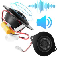 Super Tweeters Silk Dome Component Speaker Audio Surround Fit for Jeep Wrangler JL JLU Unlimited ,Gladiator JT 2018-2022 (2PCS )
