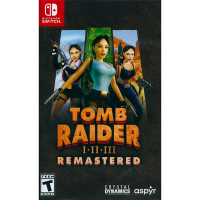 古墓奇兵 1-3 復刻版 重製版 移植版 Tomb Raider 1-3 Remastered - NS Switch 英文美版
