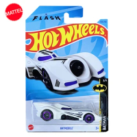 Original Mattel Hot Wheels C4982 Car DC 1/64 The Flash 103/250 Batmobile Vehicle Model Toys for Boy Collection Kid Birthday Gift