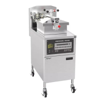 PFE600 Stainless Steel Electric Pressure Fryer Commercial Restaurant Equipment Gas Chicken Frying Oven Machine