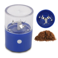 Crusher Rechargeable Crank Smoke Spice Muller Machine Cigarette Accessories Metal Tobacco Grinder Electric Portable
