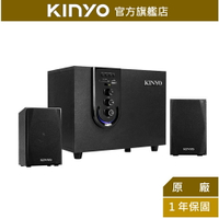 【KINYO】2.1聲道多功能藍牙喇叭 (KY-1755) 全木質 適用 藍牙 SD記憶卡 隨身碟 ｜電腦喇叭 低音【領券折50】