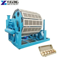 Waste Paper Recycle Used Egg Tray Machine/automatic Paper Pulp Egg Tray Production Line/small Machine Making Egg Tray