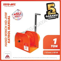 TOYO-INTL Hand Winch / Boat Winch / Katrol Manual 1 Ton HD