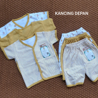 GORILLUX Setelan Baju Kancing Depan