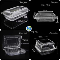 Sỉ  buôn 100 hộp nhựa dùng một lần H04  C55  H50(TA) H05(TA05)