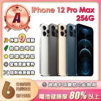 Apple A級福利品 iPhone 12 Pro Max 256G 6.7吋(贈保護殼/充電配件組)