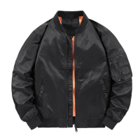【巴黎精品】現貨+預購 軍裝外套復古工裝古著(MA1飛行防風簡約男夾克4色a1hg48)