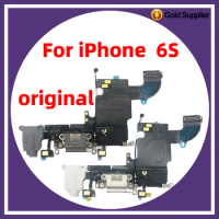 Original For iphone 6S Charging Port Flex Microphone Mini USB Charger Dock Connector Repair Replacement Parts
