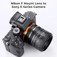 K&amp;F Concept Lens Adapter for Nikon F AI Mount Lens to Sony E Camera a5000 a6000 a6400 A7C A7C2 A1 A9 A7S A7R2 A73 A7R4 A7R5