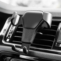 Gravity Auto Car Holder Universal Phone Holder For Phone Air Vent Clip Mount Mobile Cell Stand or iPhone 15 Samsung Xiaomi Phone