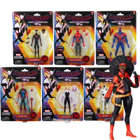 Anime ML Spider-Man Figure Across The Universe 2099 Punk Gwen Spot 6" Figure Action Figure Collectible Toys Gifts