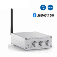 New Audio BT20A Bluetooth 5.0 Receiver Amplifier Audio Digital Power Amplifier 2*100W Mini HiFi Class D Home Speaker