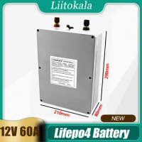 LiitoKala 12v 60ah lifepo4 battery pack 12.8v lifepo4 lithium battery pack 12v 60ah LiFePO4 battery Iron phosphate battery