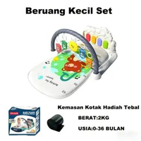 LC - Playgym Piano Bayi Gym Playmate Motif Karakter Babygym Piano Mainan Anak Musical Beruang Kecil 